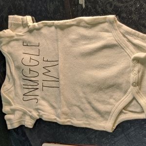 Snuggle time onesie size 6-9 months